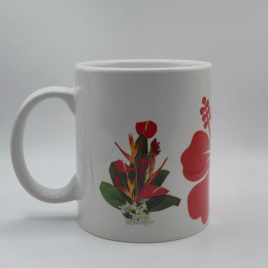 Mug fleur d'Hibiscus